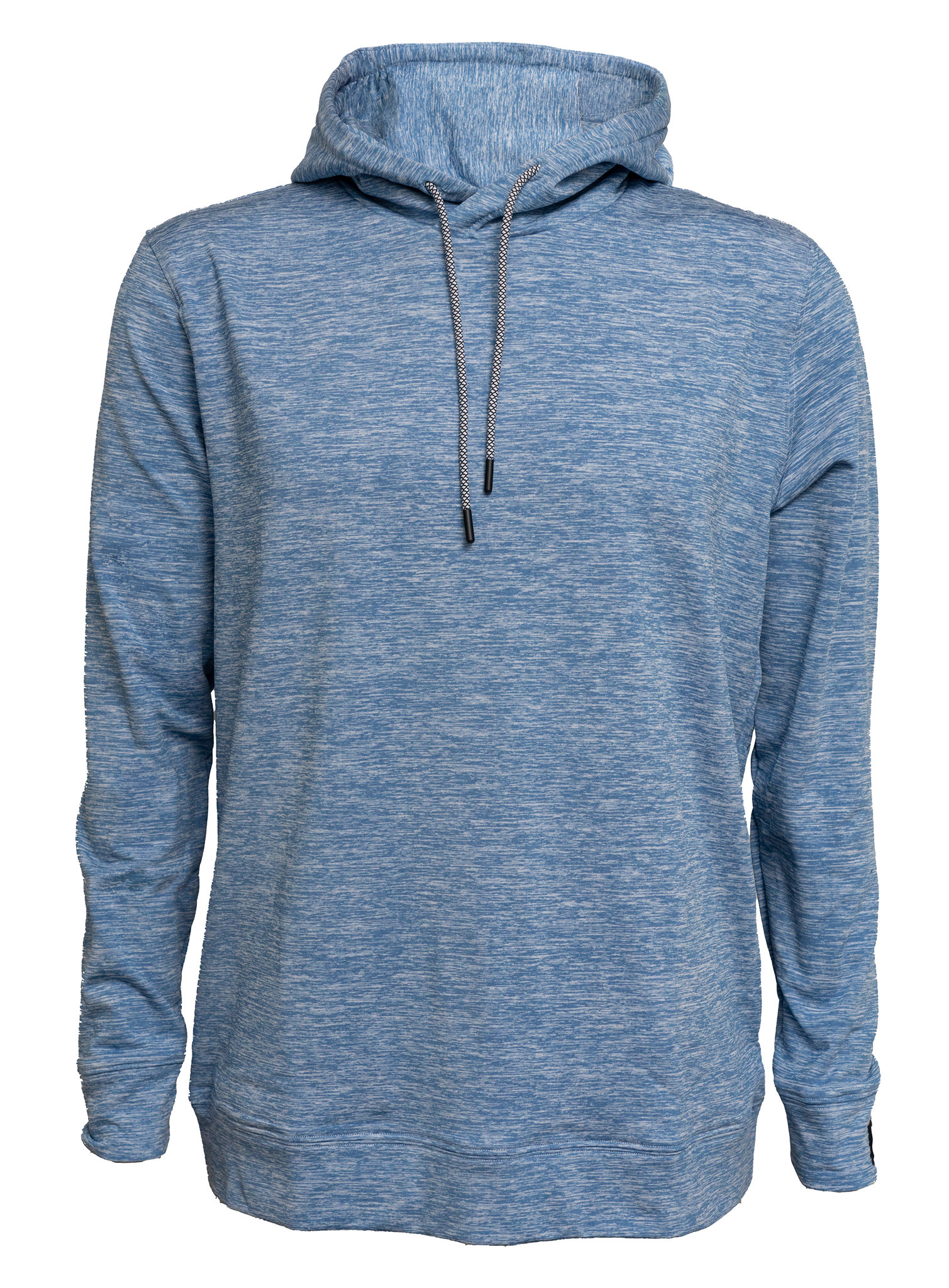 Front view of the Heather hoodie, featuring a soft, cozy design with a minimalist style, perfect for casual wear and layering. Ideal for everyday comfort and effortless style.